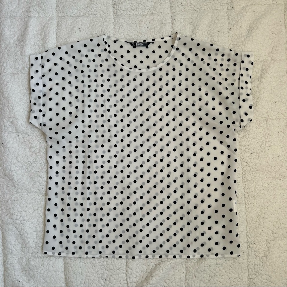 SHEIN - Polka Dot Women's Blouse